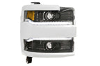 Morimoto XB Headlight Grille Trim Bezels: LF541 (Pair - Chrome) - Apollo Off-Road