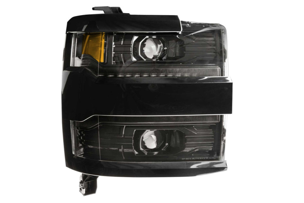 Morimoto XB Headlight Grille Trim Bezels: LF541 (Pair - Chrome) - Apollo Off-Road