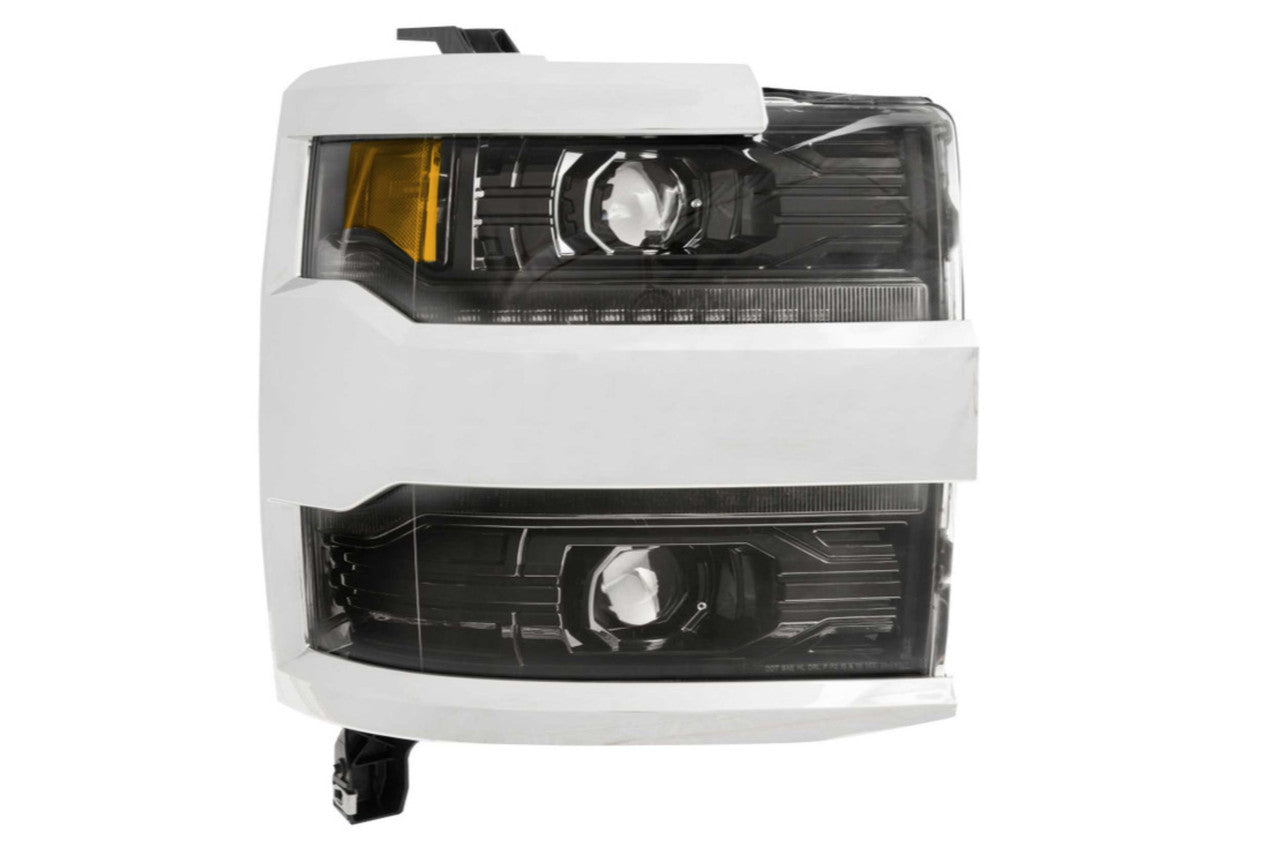Morimoto XB Headlight Grille Trim Bezels: LF541 (Pair - Chrome) - Apollo Off-Road
