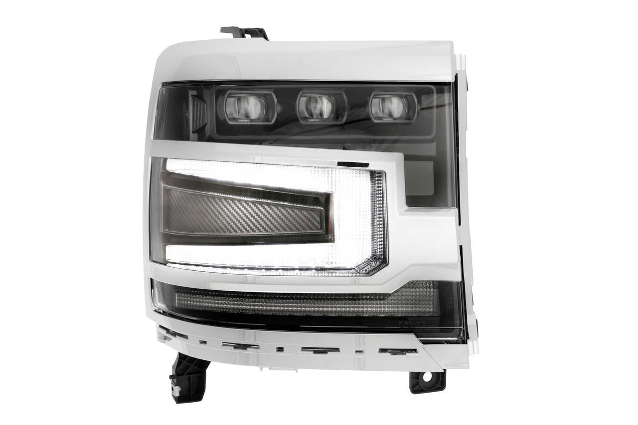 Morimoto XB Headlight Grille Trim Bezels: LF542 (Pair - Chrome) - Apollo Off-Road