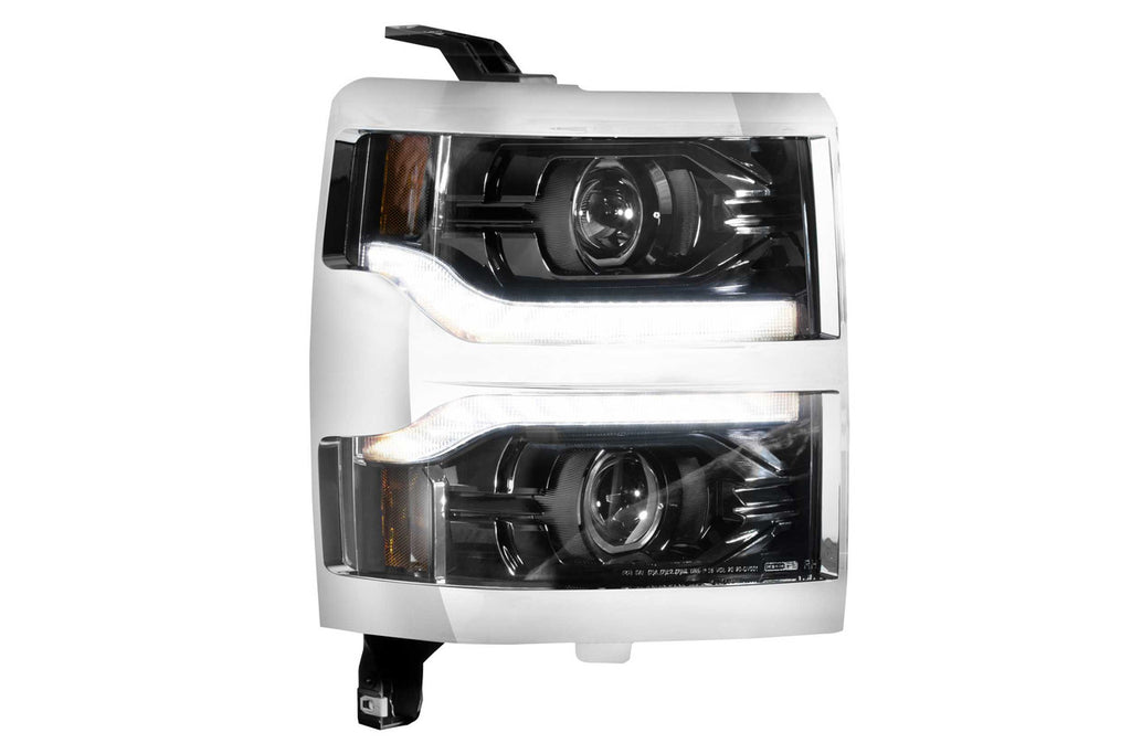 Morimoto XB Headlight Grille Trim Bezels: LF543 (Pair - Unfinished) - Apollo Off-Road