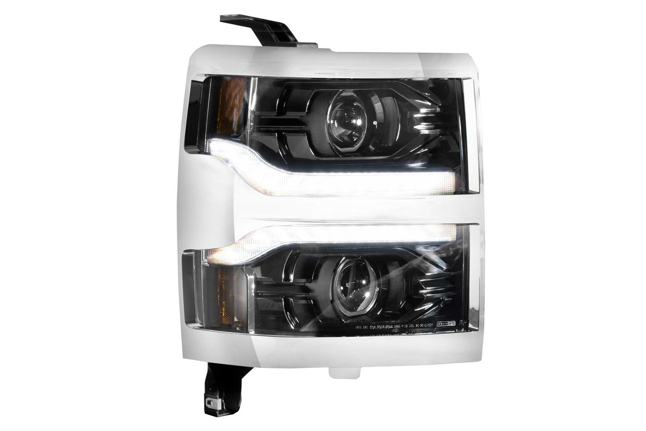 Morimoto XB Headlight Grille Trim Bezels: LF543 (Pair - Unfinished) - Apollo Off-Road