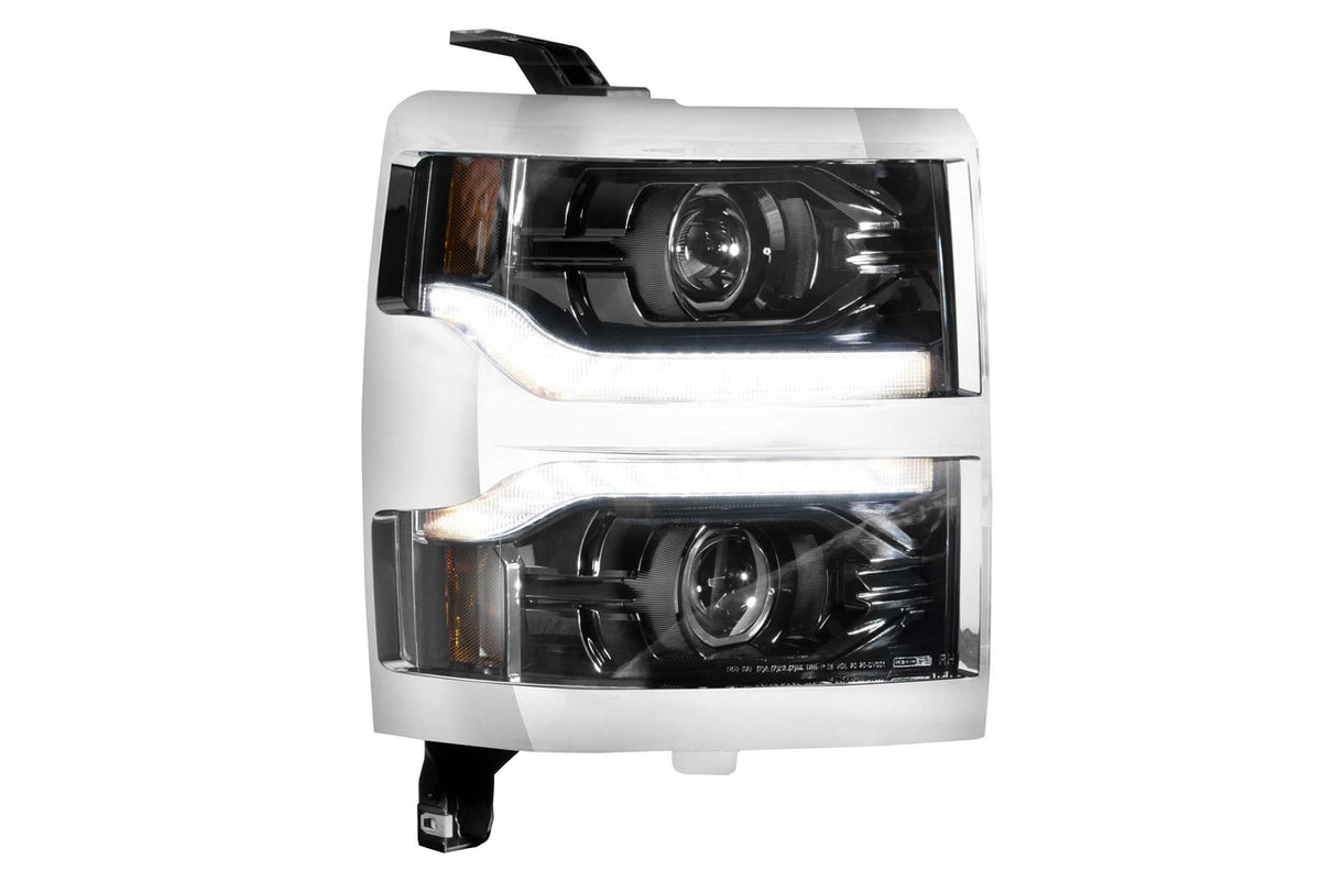 Morimoto XB Headlight Grille Trim Bezels: LF543 (Pair - Unfinished) - Apollo Off-Road