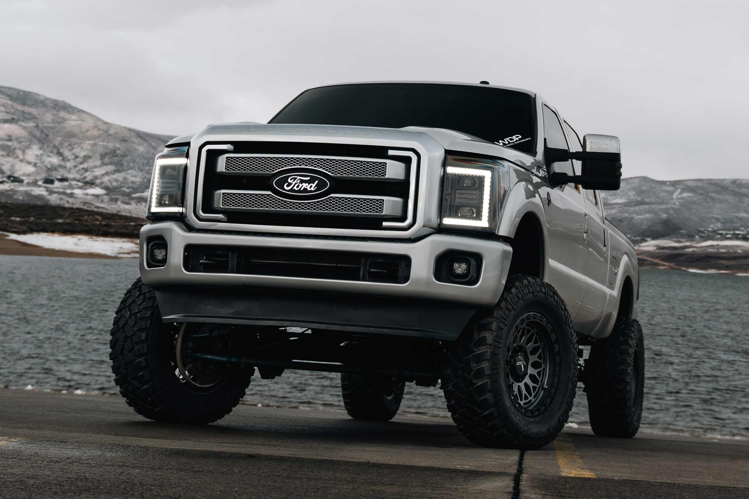 Morimoto XB Hybrid LED Headlights: 2011-2016 Ford Super Duty, Pair - Apollo Off-Road