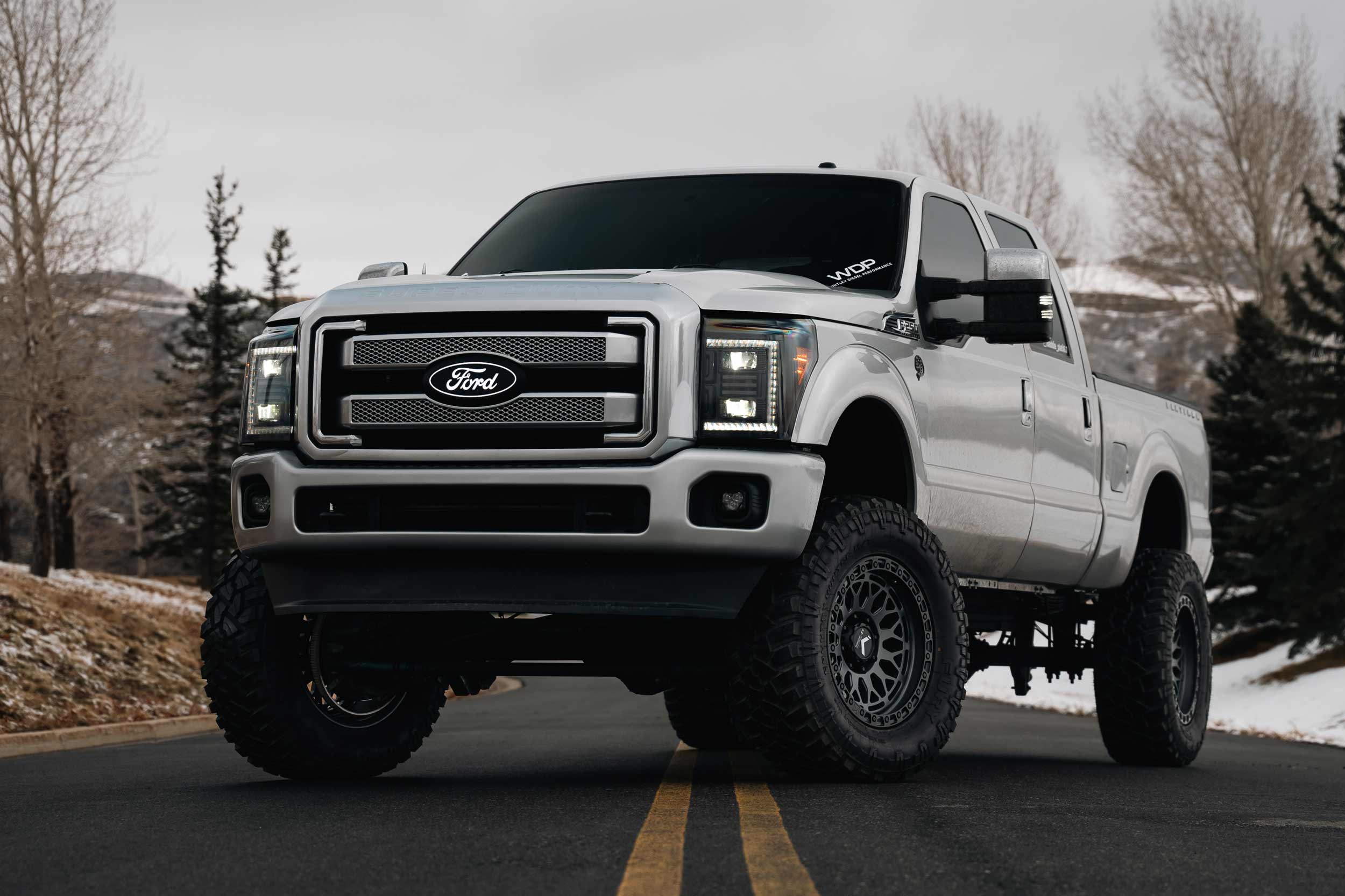 Morimoto XB Hybrid LED Headlights: 2011-2016 Ford Super Duty, Pair - Apollo Off-Road