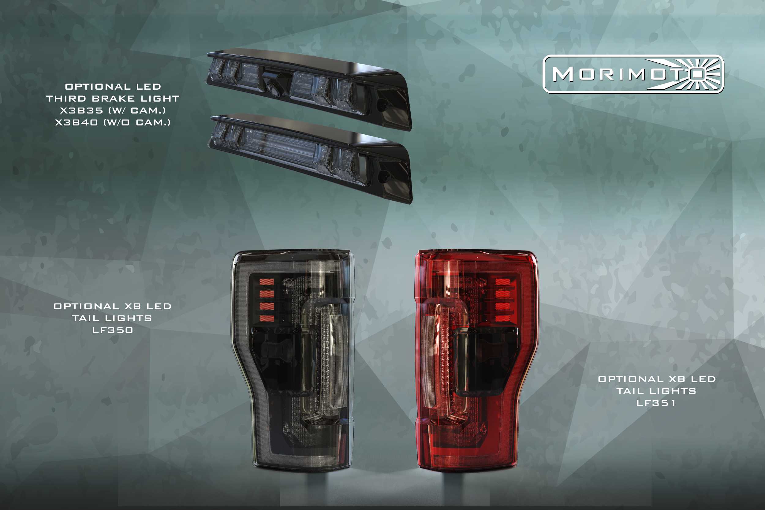 Morimoto XB Hybrid LED Headlights: 2020-2022 Ford Super Duty, Pair - Apollo Off-Road