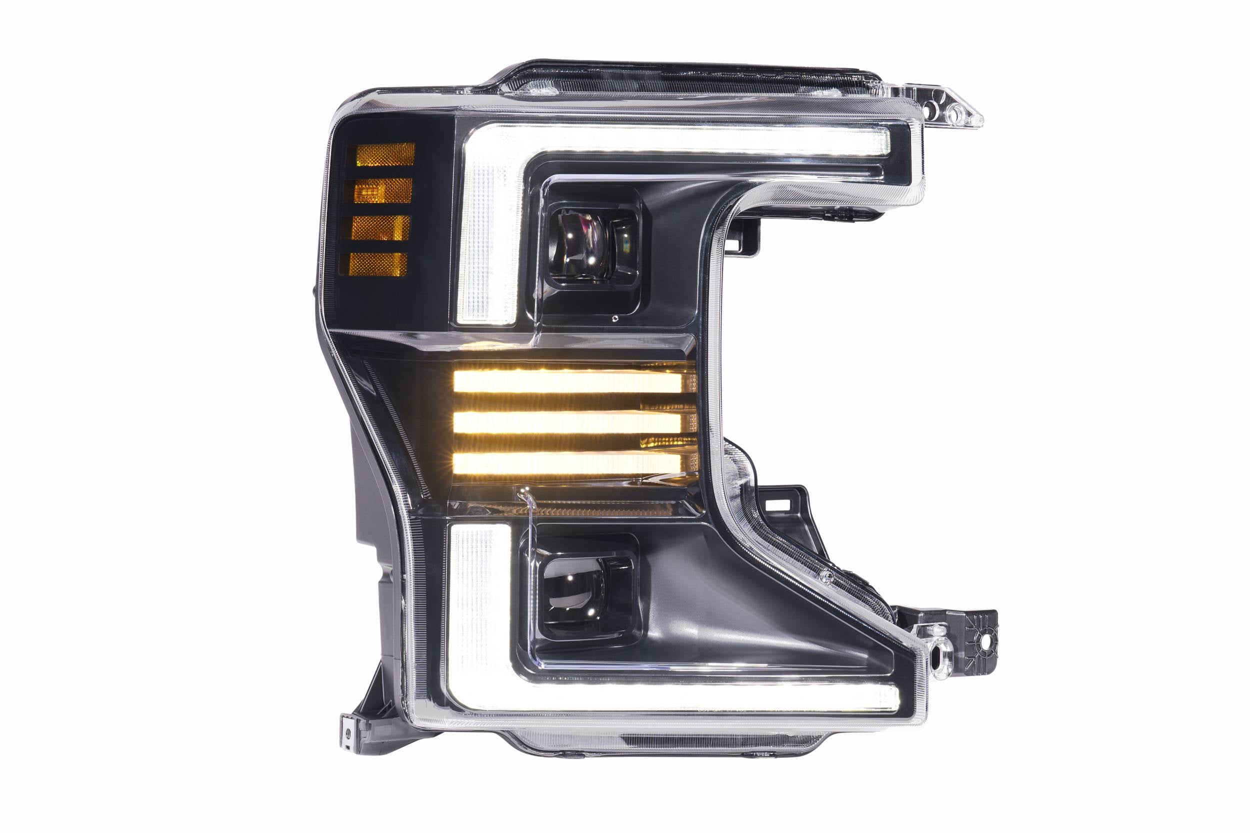 Morimoto XB Hybrid LED Headlights: 2020-2022 Ford Super Duty, Pair - Apollo Off-Road