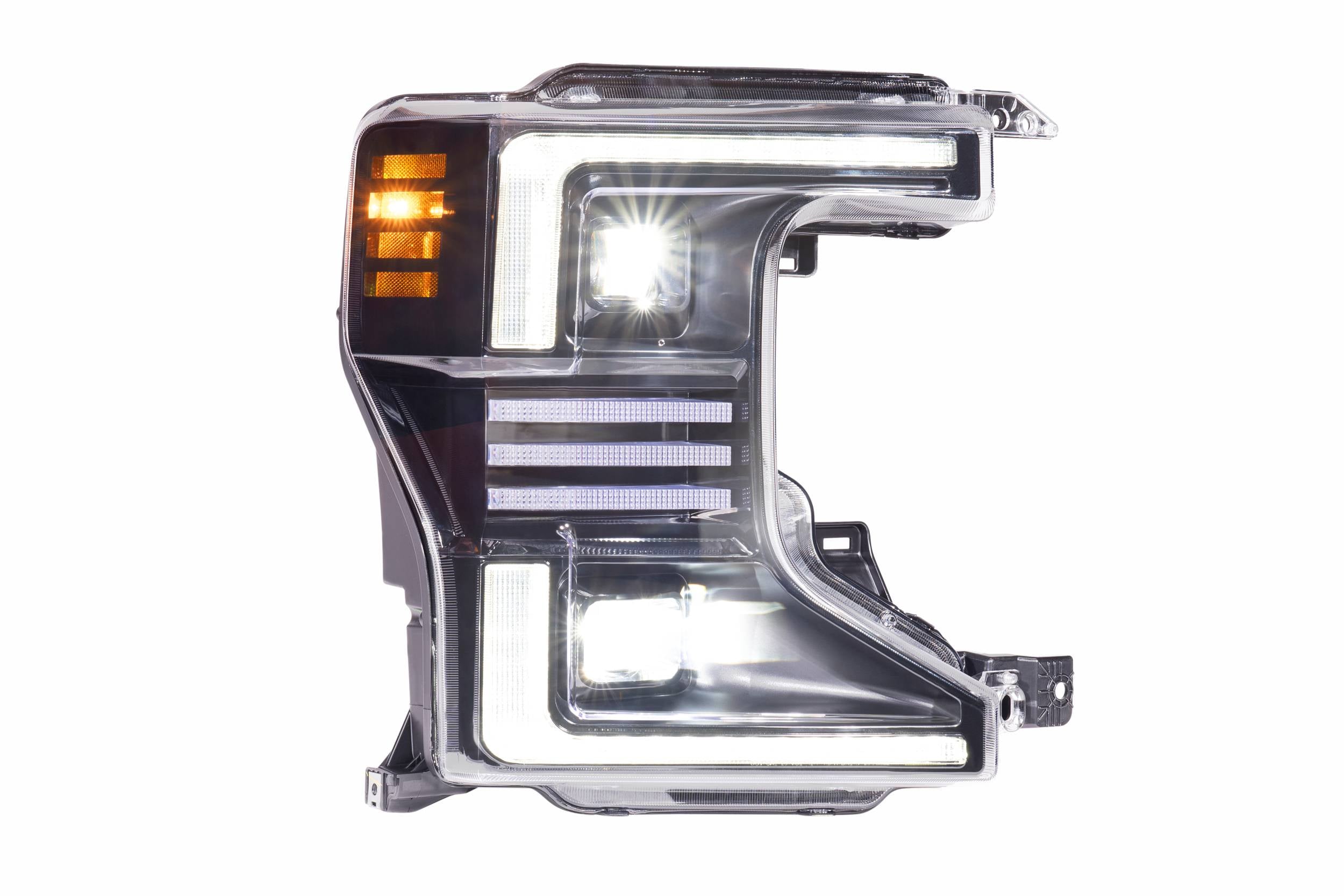 Morimoto XB Hybrid LED Headlights: 2020-2022 Ford Super Duty, Pair - Apollo Off-Road