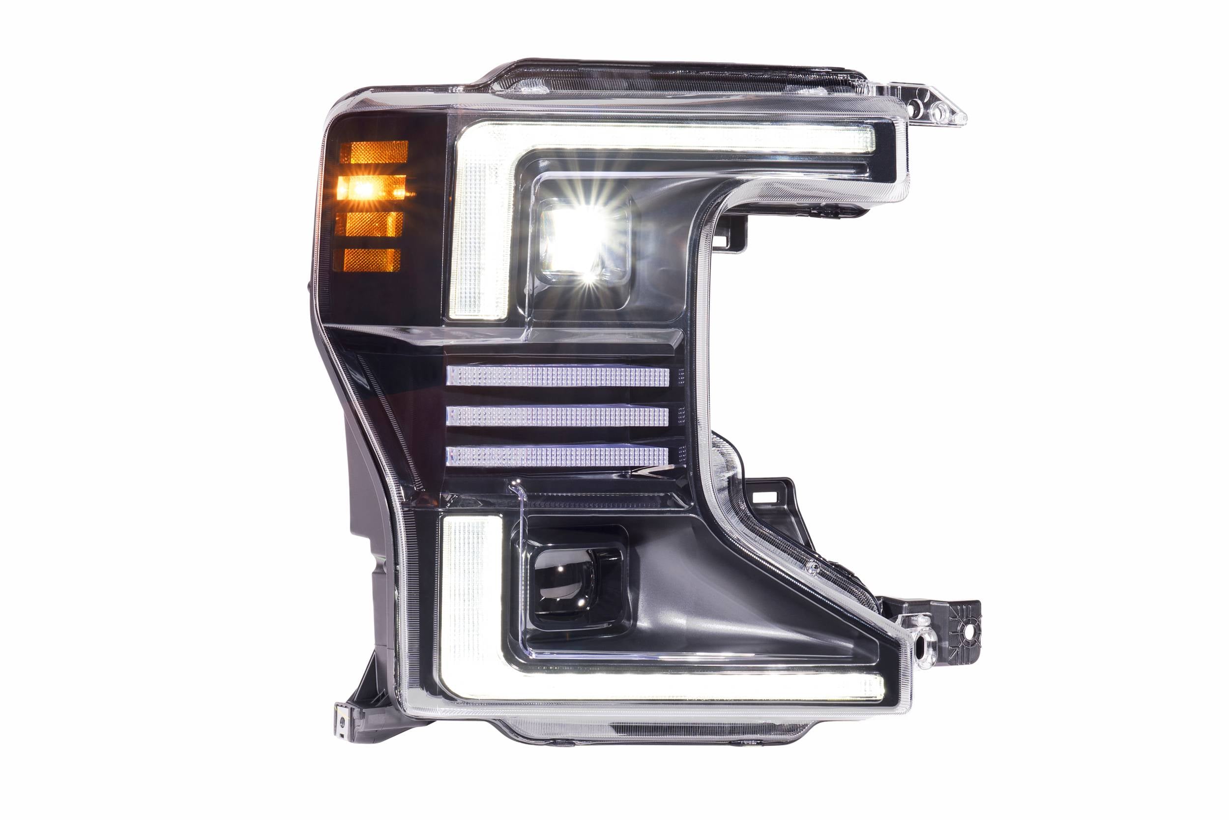 Morimoto XB Hybrid LED Headlights: 2020-2022 Ford Super Duty, Pair - Apollo Off-Road