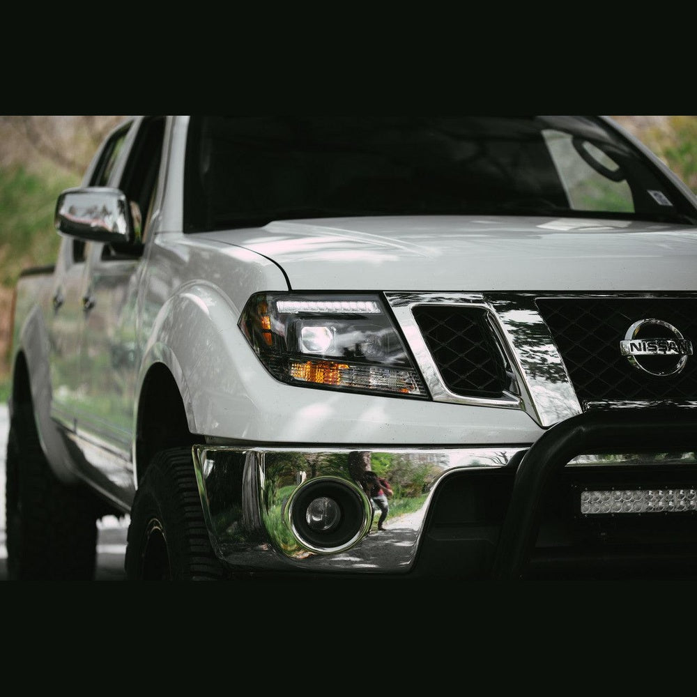 Morimoto XB Hybrid LED Headlights: Nissan Frontier (09-20) (Pair - ASM) - Apollo Off-Road