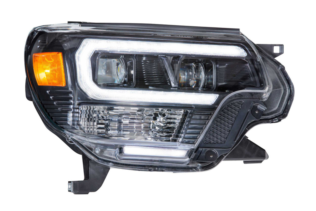 Morimoto XB Hybrid LED Headlights: Toyota Tacoma (12-15) (Pair - Smoked) - Apollo Off-Road