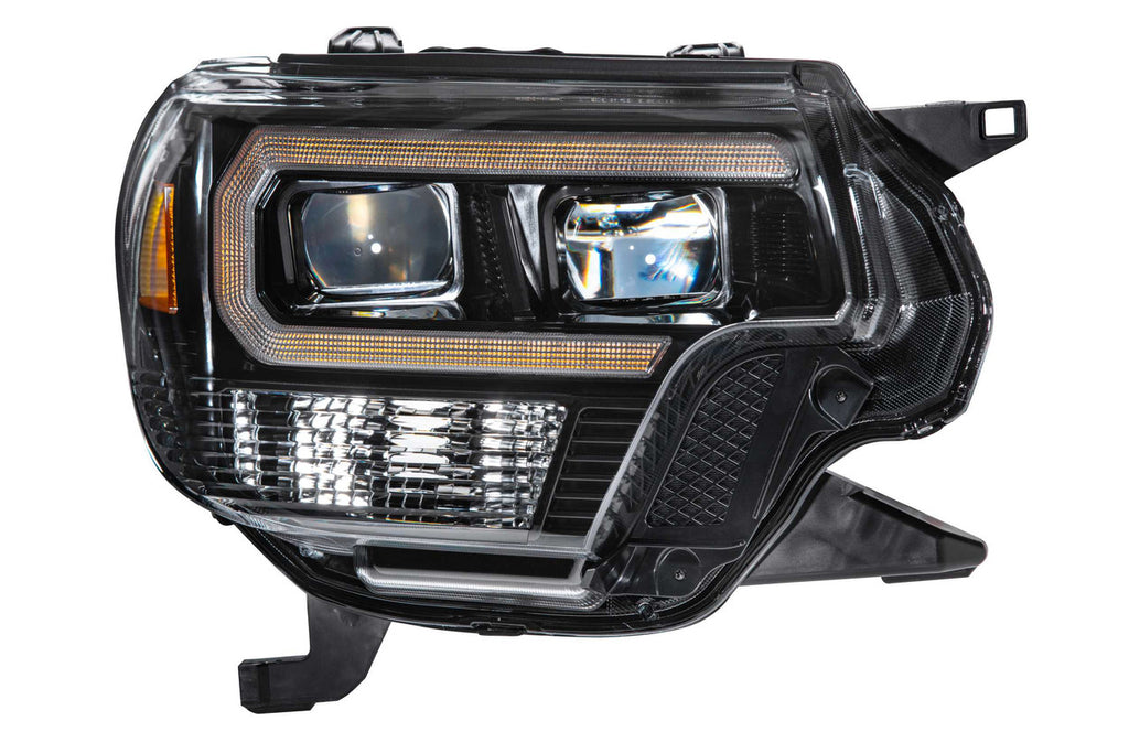 Morimoto XB Hybrid LED Headlights: Toyota Tacoma (12-15) (Pair - Smoked) - Apollo Off-Road