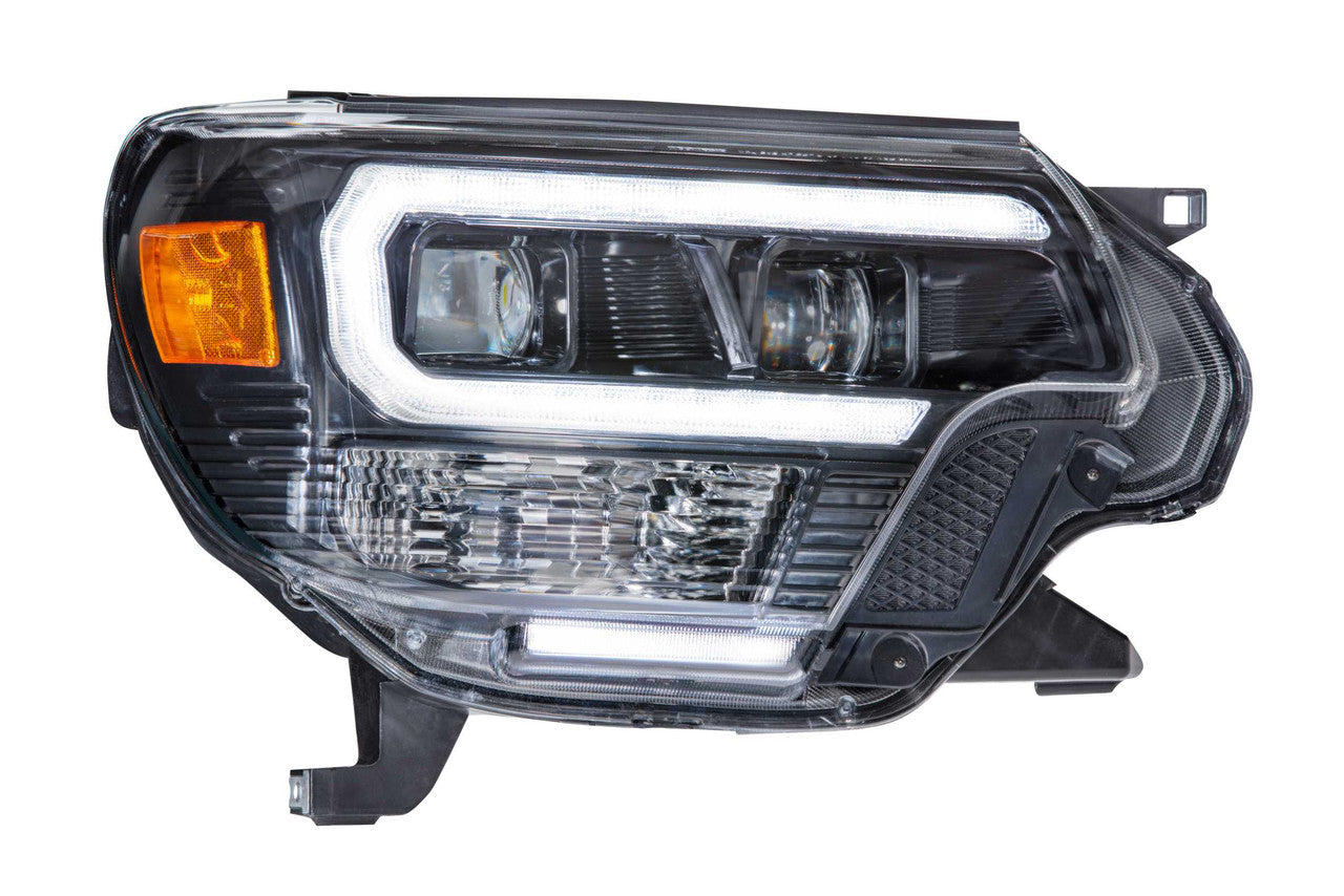 Morimoto XB Hybrid LED Headlights: Toyota Tacoma (12-15) (Pair - Smoked) - Apollo Off-Road