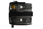 Morimoto XB LED Headlights: Chevrolet Silverado HD (15-19) (Pair - ASM) - Apollo Off-Road