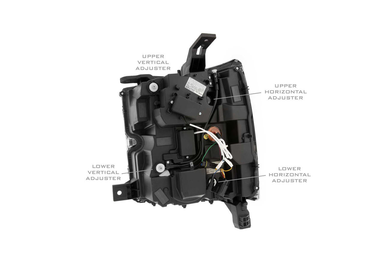 Morimoto XB LED Headlights: Chevrolet Silverado HD (15-19) (Pair - ASM) - Apollo Off-Road