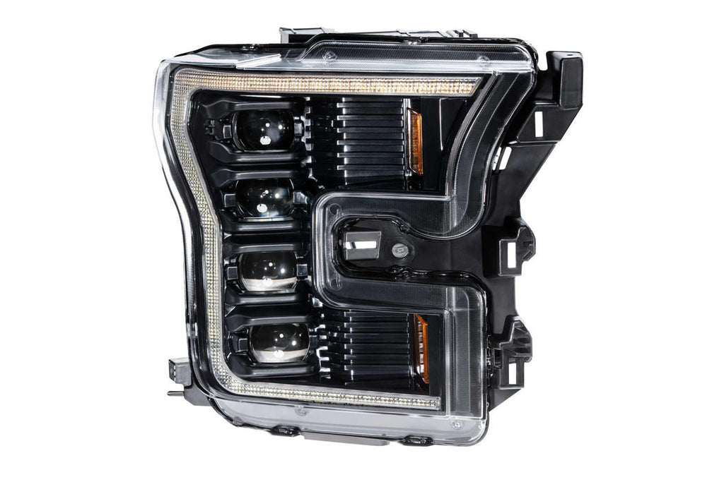 Morimoto XB LED Headlights: Ford F-150 (15-17) and Raptor (17-20), Amber DRL - Apollo Off-Road