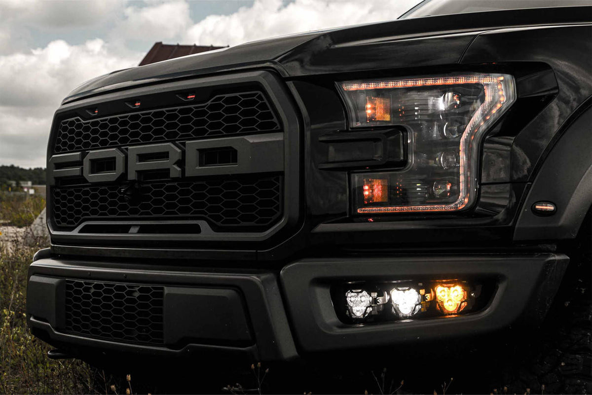 Morimoto XB LED Headlights: Ford F-150 (15-17) and Raptor (17-20), Amber DRL - Apollo Off-Road