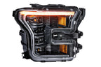 Morimoto XB LED Headlights: Ford F-150 (15-17) and Raptor (17-20), Amber DRL - Apollo Off-Road