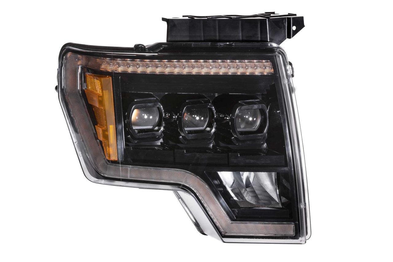 Morimoto XB LED Headlights: Ford F150 (09-14) (Pair - ASM Amber DRL) - Apollo Off-Road