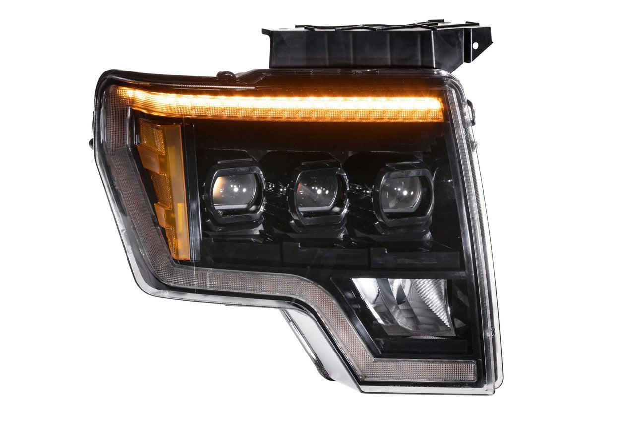 Morimoto XB LED Headlights: Ford F150 (09-14) (Pair - ASM Amber DRL) - Apollo Off-Road