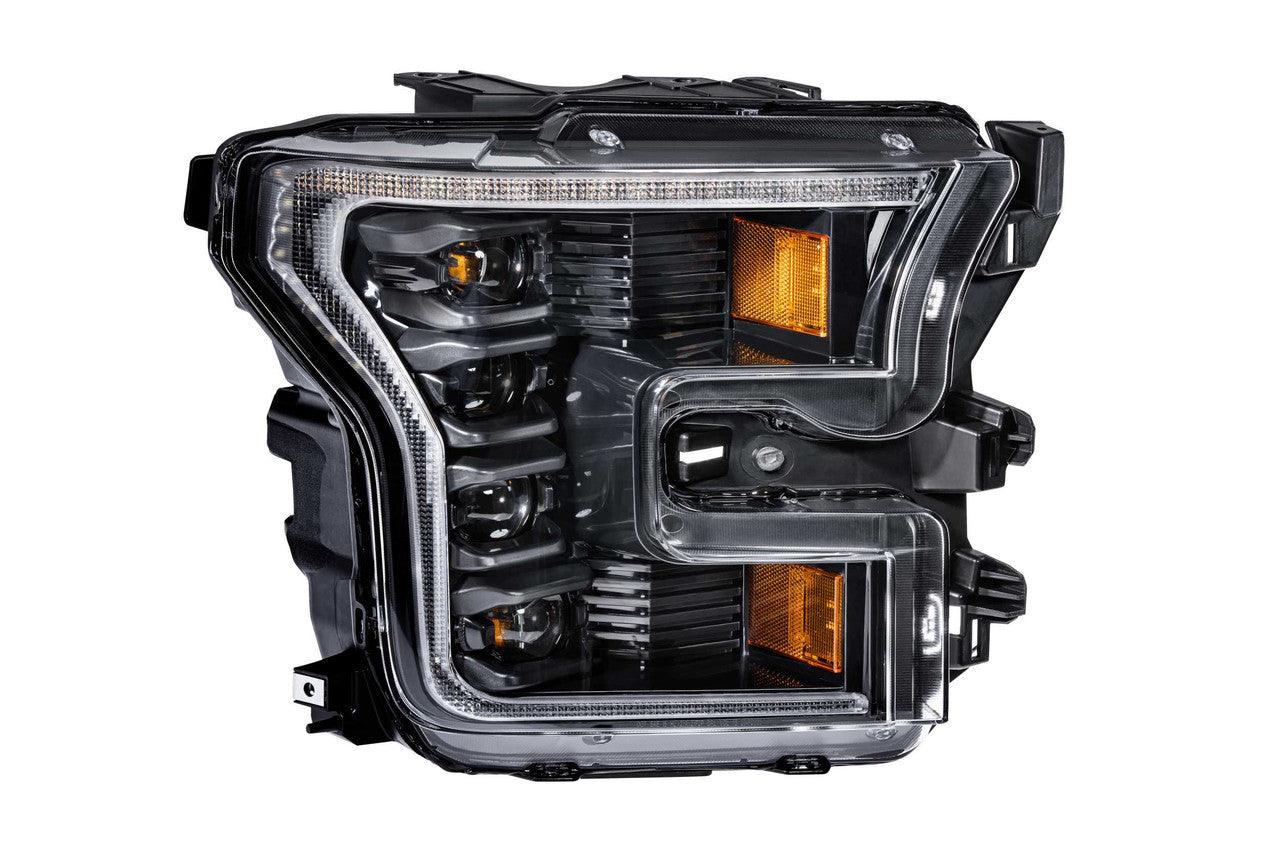 Morimoto XB LED Headlights: Ford F150 (15-17) (Pair - ASM - White DRL) (Gen 2) - Apollo Off-Road