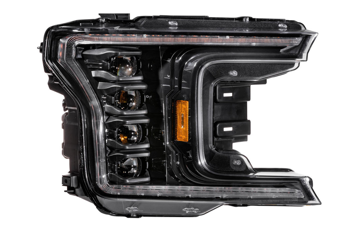 Morimoto XB LED Headlights: Ford F150 (18-20) (Pair - ASM Amber DRL) (Gen 2) - Apollo Off-Road