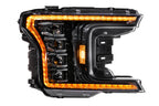 Morimoto XB LED Headlights: Ford F150 (18-20) (Pair - ASM Amber DRL) (Gen 2) - Apollo Off-Road