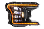 Morimoto XB LED Headlights: Ford F150 (18-20) (Pair - ASM Amber DRL) (Gen 2) - Apollo Off-Road