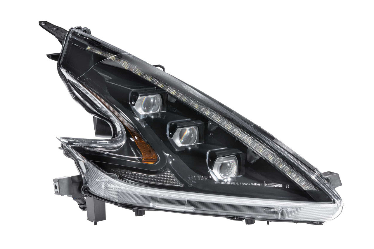 Morimoto XB LED Headlights: Nissan 370Z (09-20) (Pair - ASM - LHD) - Apollo Off-Road
