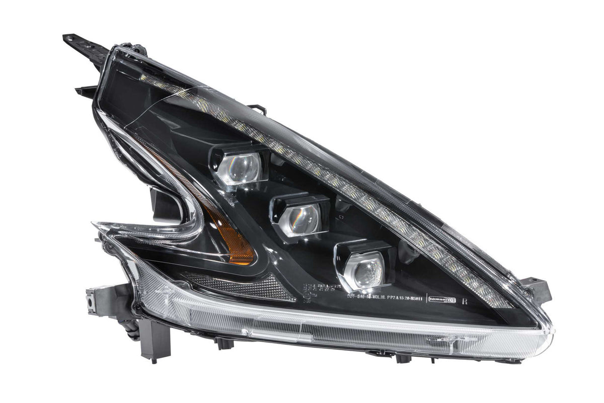 Morimoto XB LED Headlights: Nissan 370Z (09-20) (Pair - ASM - LHD) - Apollo Off-Road