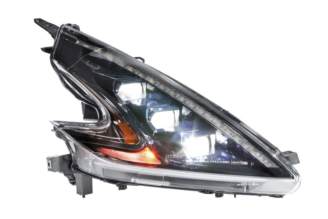 Morimoto XB LED Headlights: Nissan 370Z (09-20) (Pair - ASM - LHD) - Apollo Off-Road