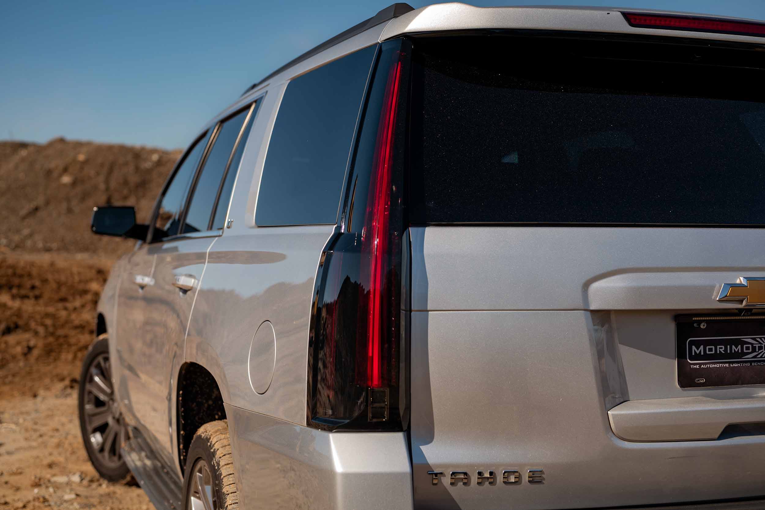 Morimoto XB LED Tail Lights: 2015-2020 Chevrolet Tahoe/Suburban (Pair / Smoked) - Apollo Off-Road