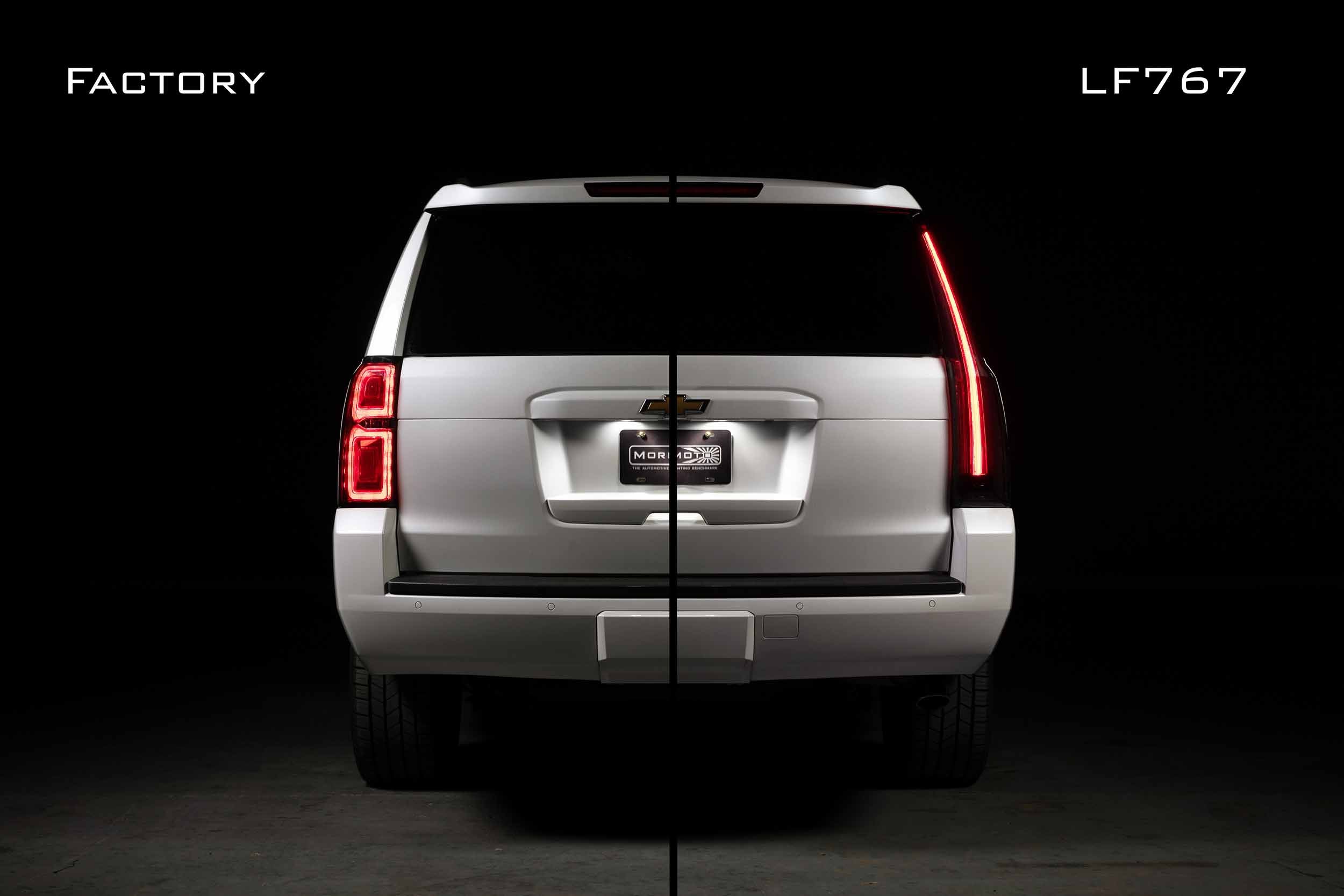 Morimoto XB LED Tail Lights: 2015-2020 Chevrolet Tahoe/Suburban (Pair / Smoked) - Apollo Off-Road