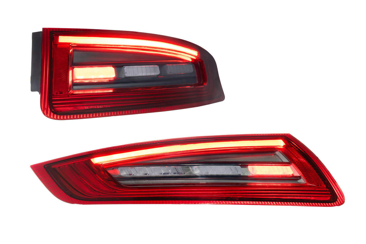 Morimoto XB LED Tail Lights: Porsche 997.1 (05-08) (Red - Smoked) - Apollo Off-Road