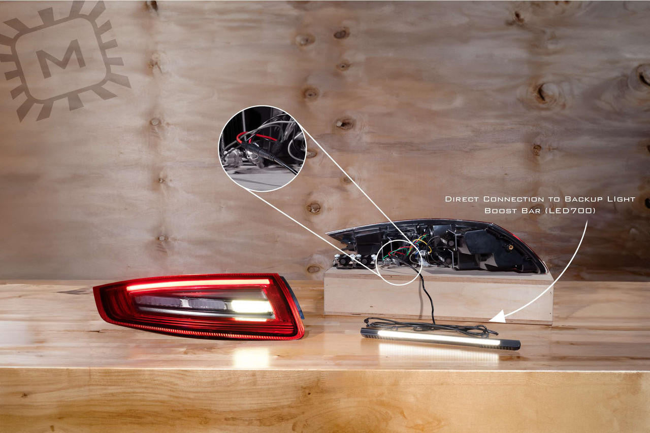 Morimoto XB LED Tail Lights: Porsche 997.1 (05-08) (Red - Smoked) - Apollo Off-Road