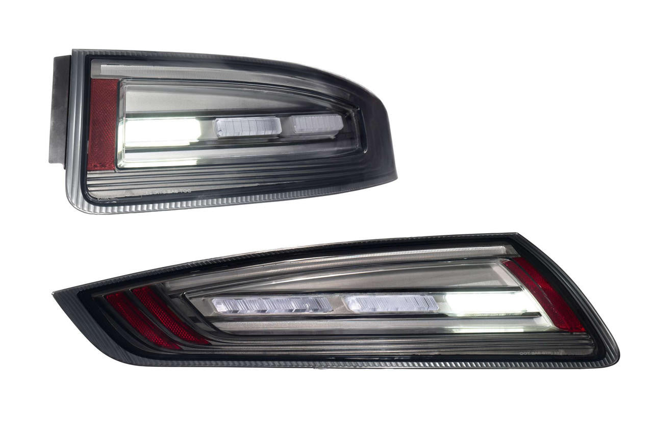 Morimoto XB LED Tail Lights: Porsche 997.1 (05-08) (Red - Smoked) - Apollo Off-Road