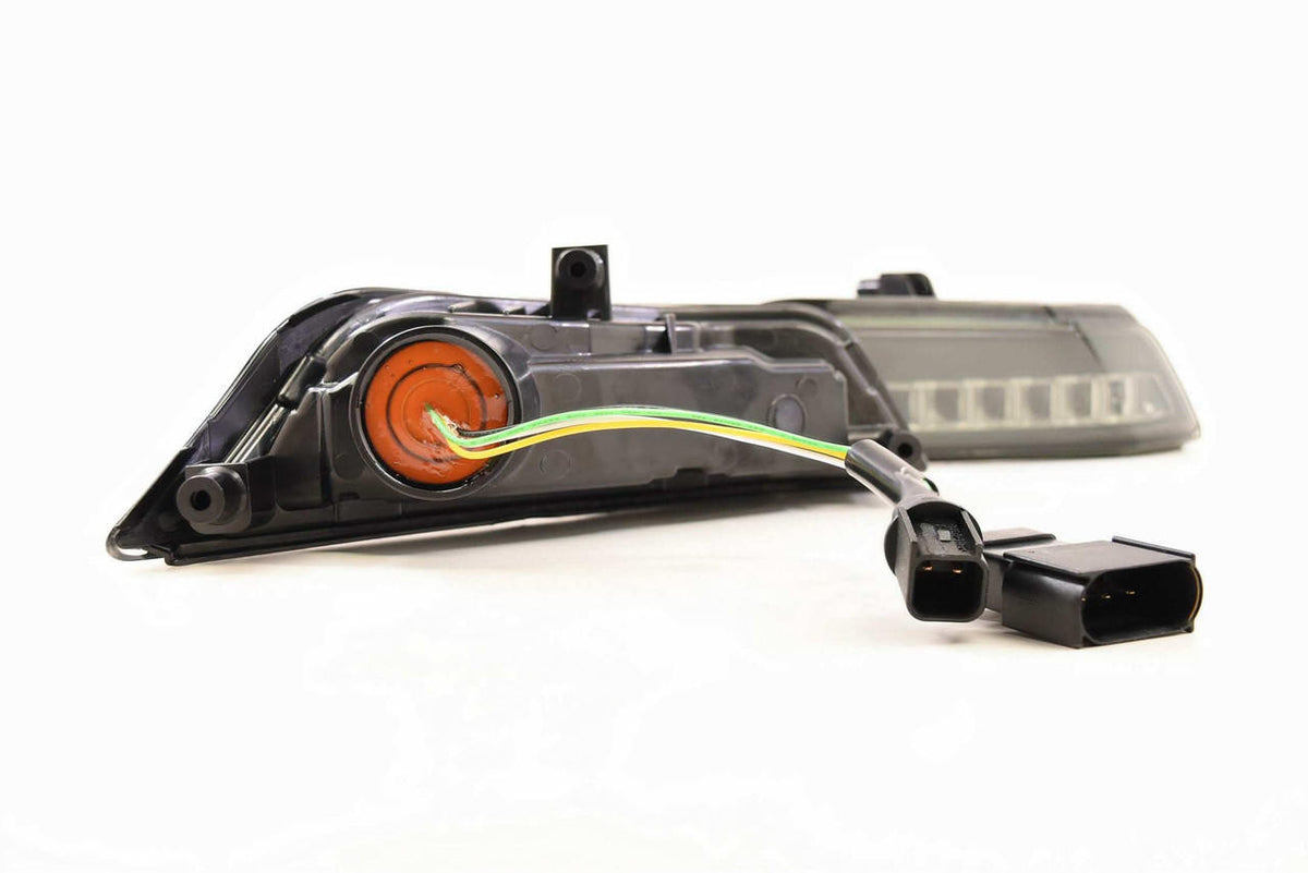 Morimoto XB LED Turns: Ford Mustang (15-17) (Pair - Smoked) - Apollo Off-Road