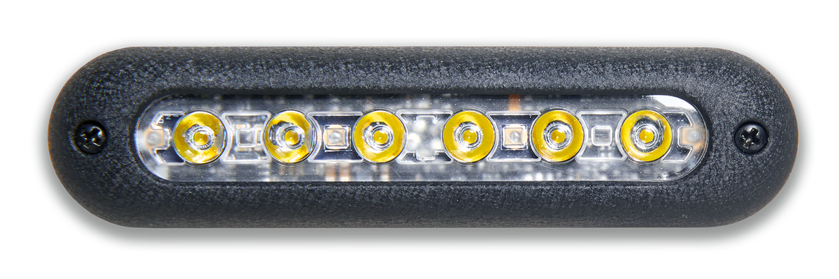MPower ORV 4" Fascia Spot Light, Amber, Flush Mount