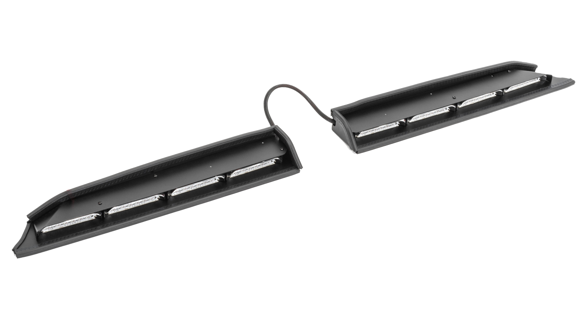 MPower ORV Interior Light Bar for 2015+ Ford F-150, 8 Module, Split 2 Piece, Amber/White