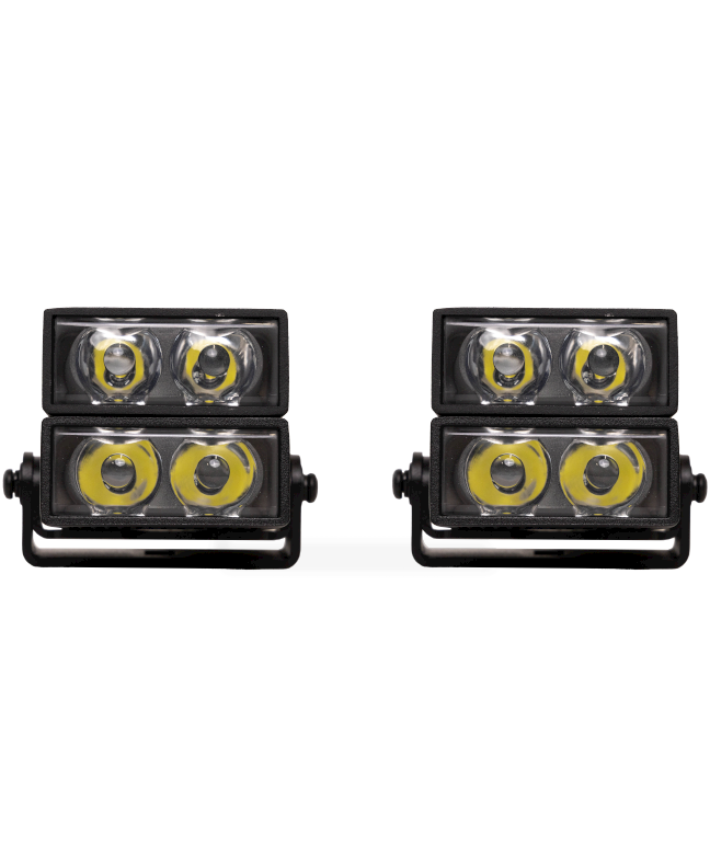 MPower ORV 2" Dual Stack Silicone Pod Light Kit (Pair)