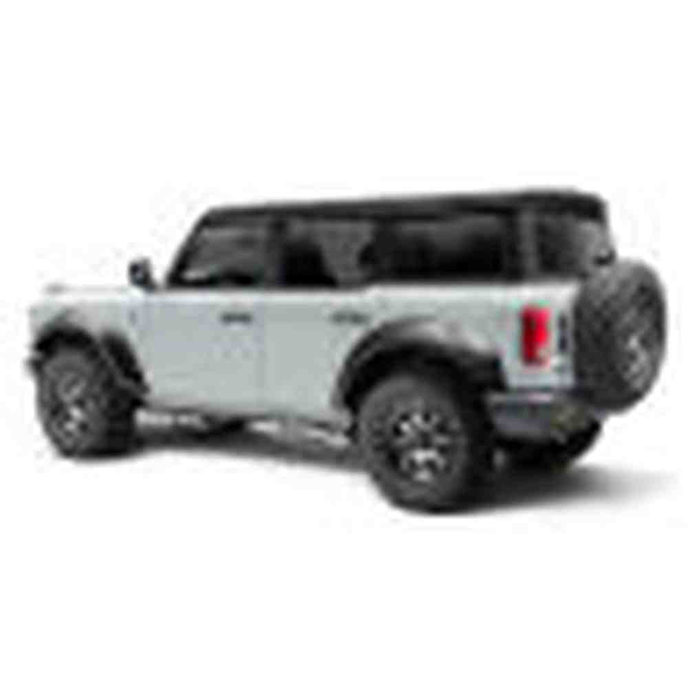 Nerf Step - Cab Len (2 Stps) - 21-23 Ford Bronco 4 Dr - Gloss Blk - Apollo Off-Road