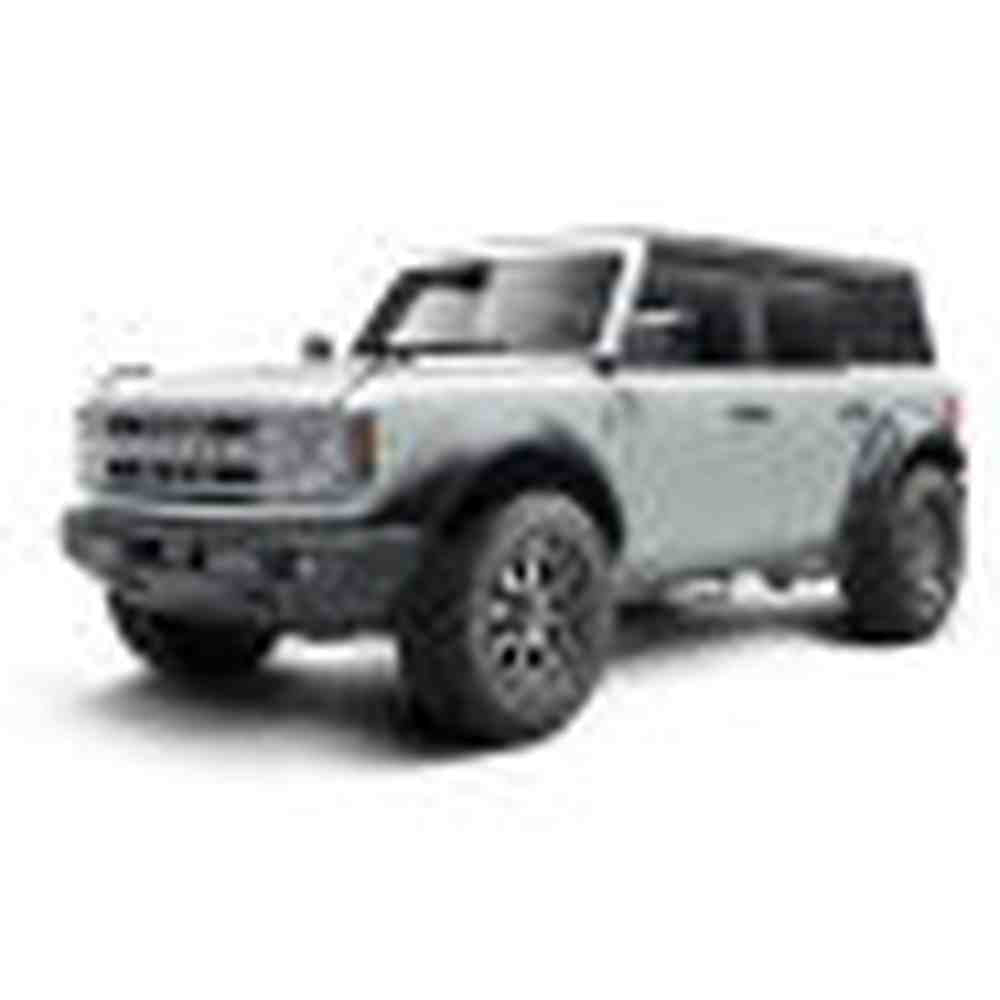 Nerf Step - Cab Len (2 Stps) - 21-23 Ford Bronco 4 Dr - Gloss Blk - Apollo Off-Road