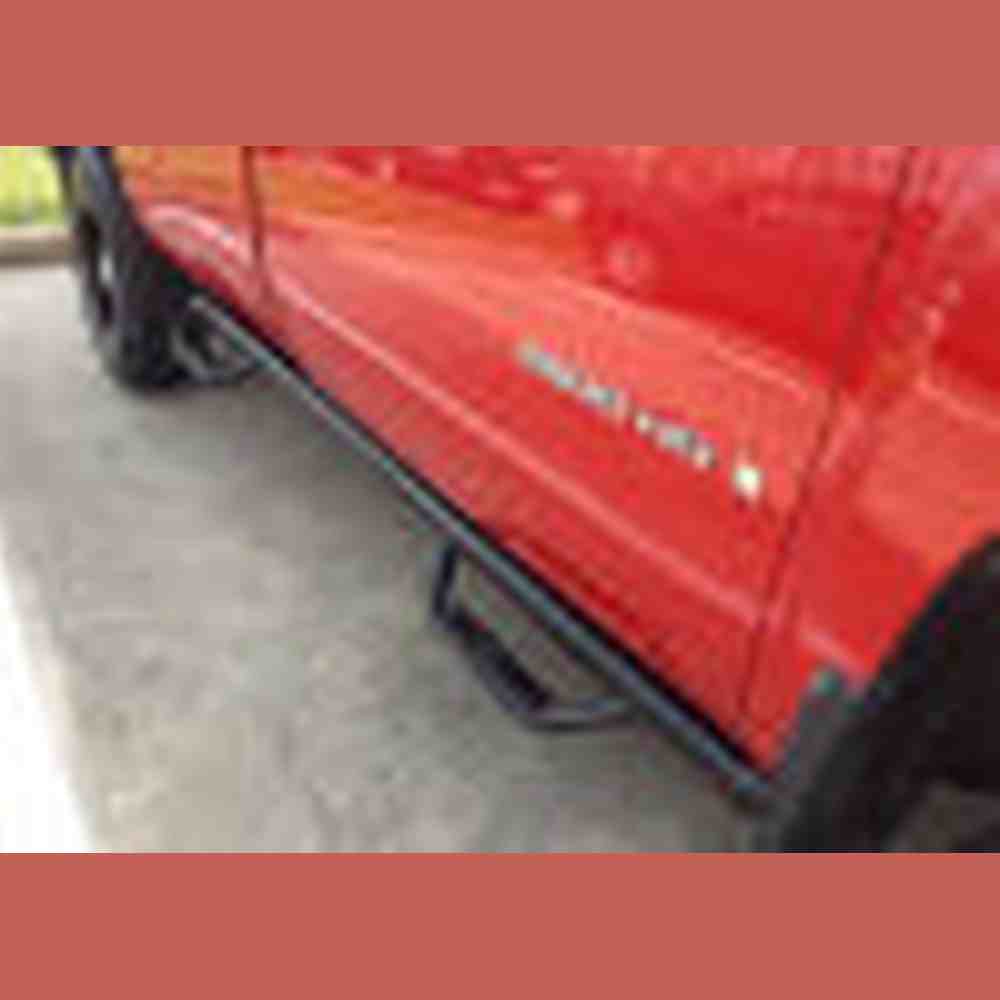 Nerf Step - W2W w/Bed Acs (2 Stps) - 17-23 F250/350/450/550 8' Reg - TX Blk - Apollo Off-Road
