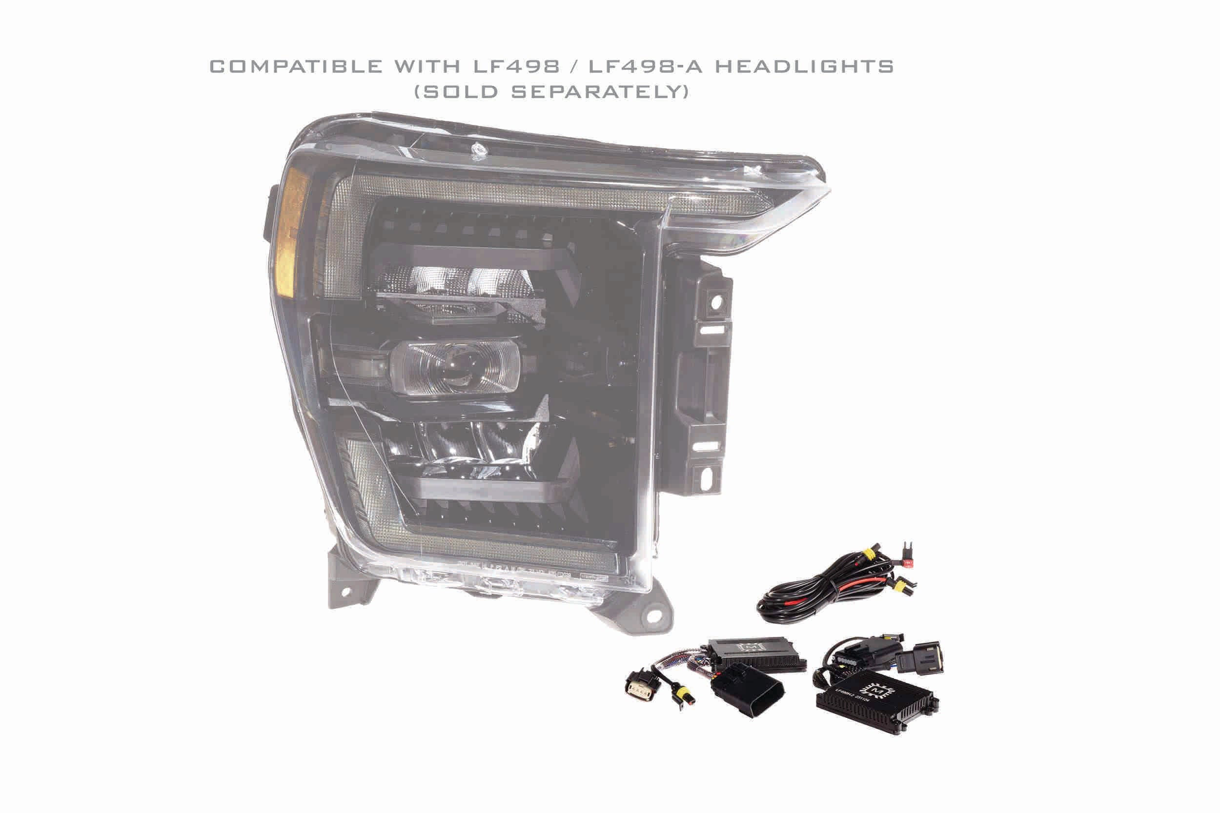 OE LED Headlight Adapters: 2021+ Ford F150 - Apollo Off-Road