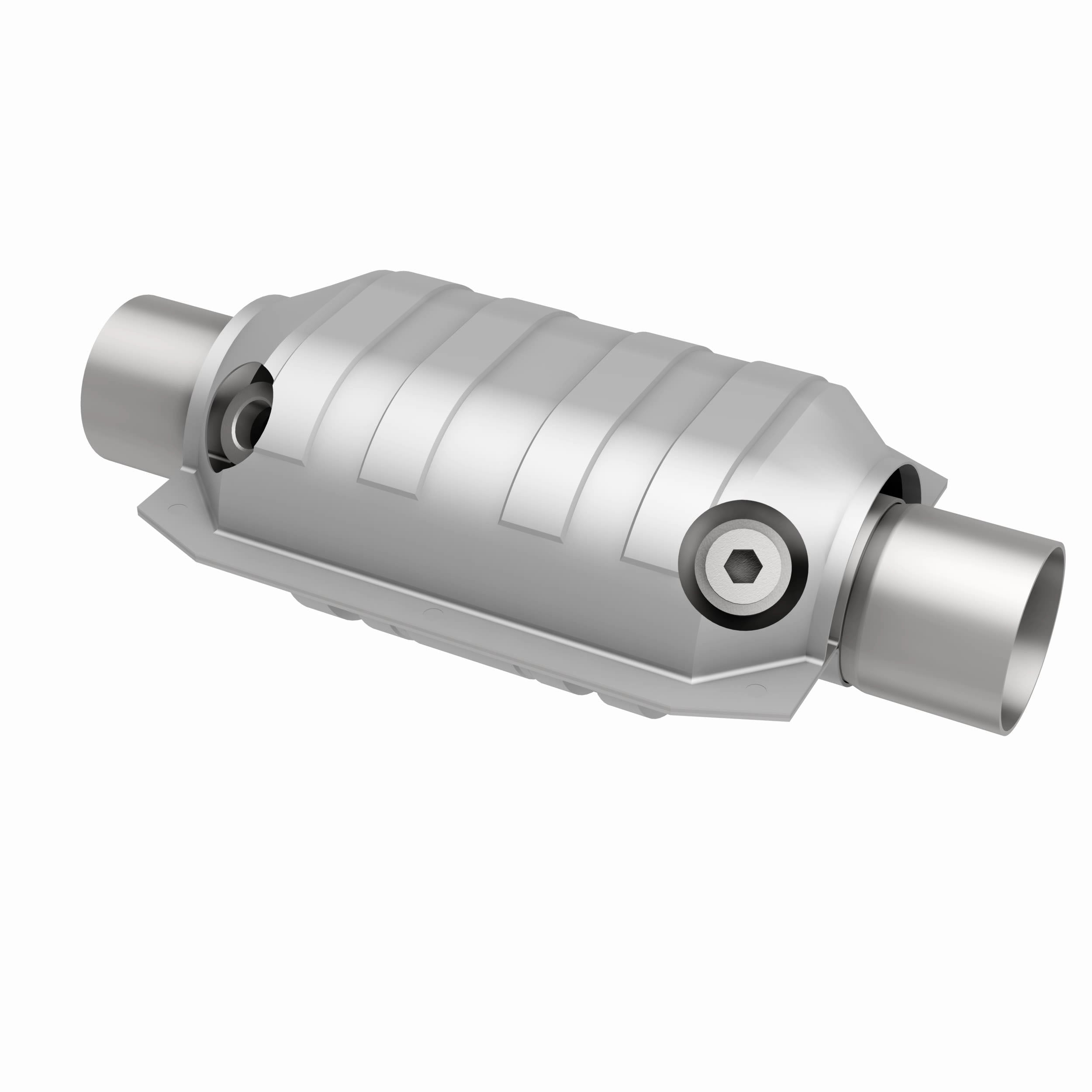 OEM Grade Universal Catalytic Converter - 2.50in. - Apollo Off-Road