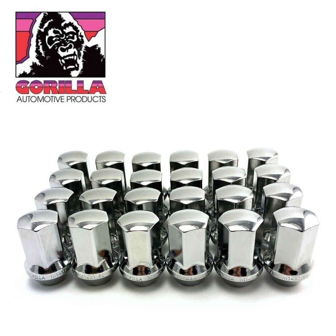 OEM Replacement Lug Kit (Black or Chrome) for 2015+ Ford F-150 & Raptor (Set of 24) - Apollo Off-Road