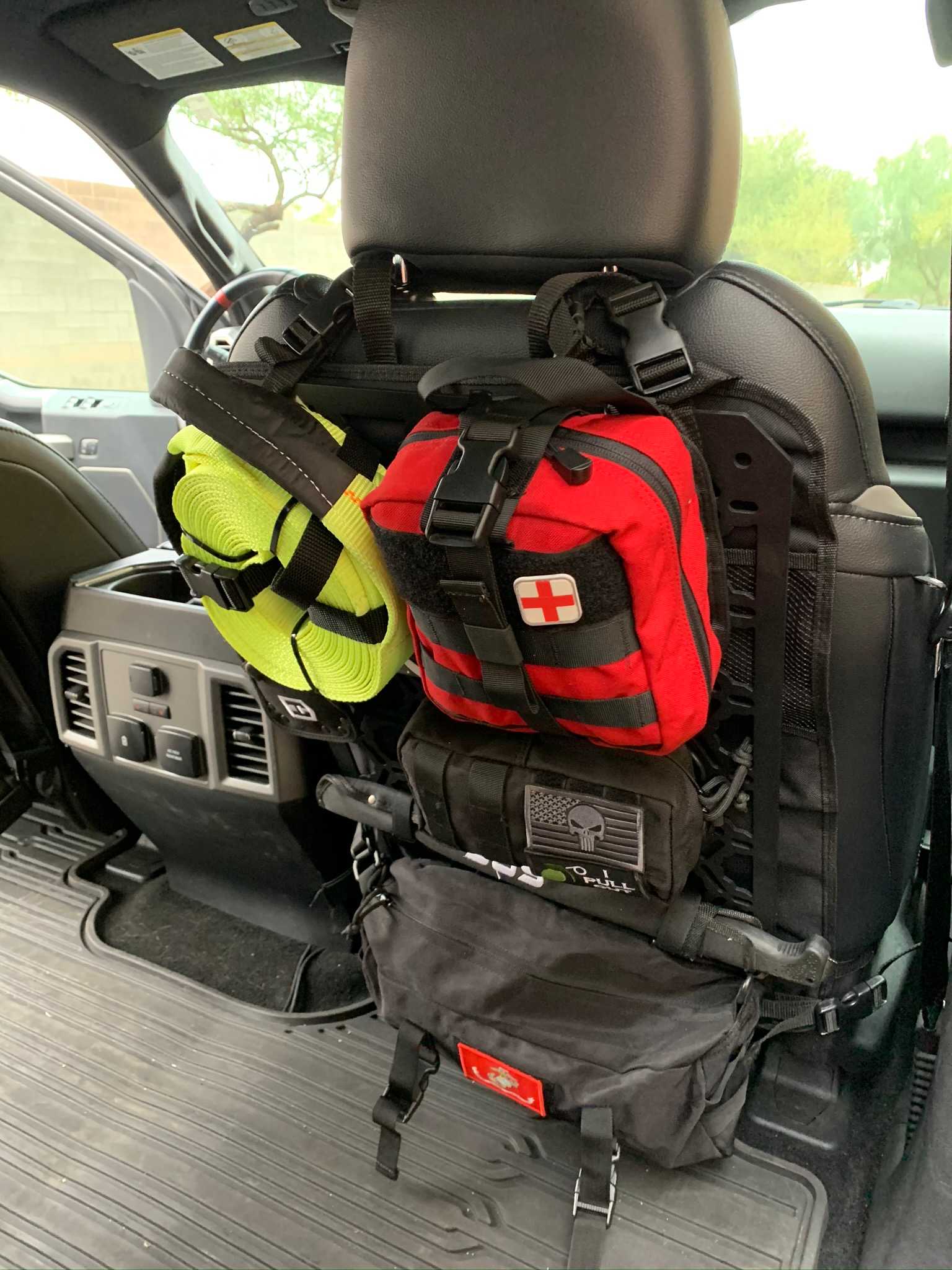 Foutz Motorsports Off-Road Seat Back Panel Kit with Recovery Gear