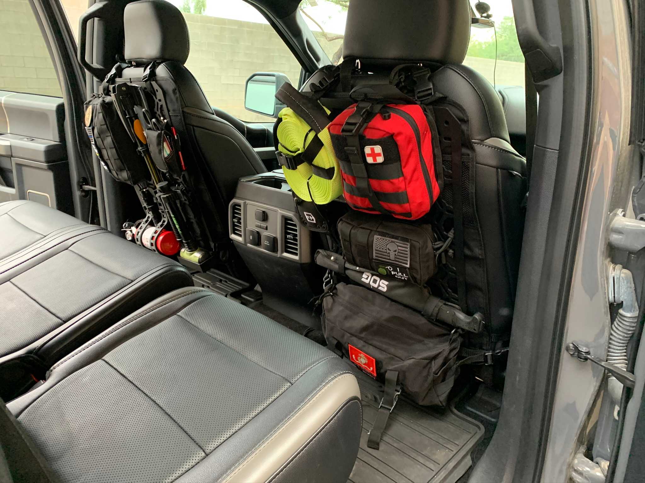 Foutz Motorsports Off-Road Seat Back Panel Kit with Recovery Gear