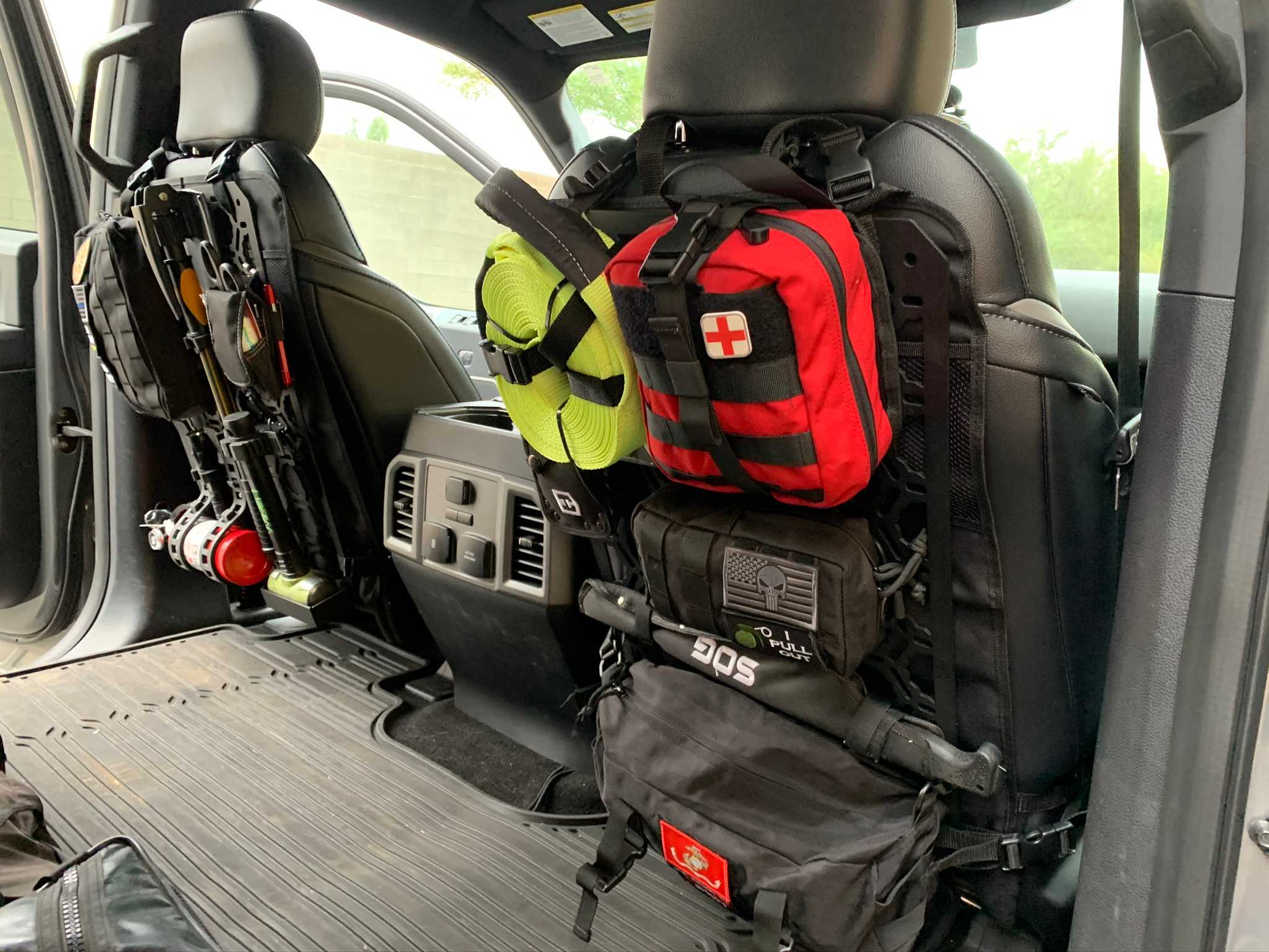 Foutz Motorsports Off-Road Seat Back Panel Kit with Recovery Gear