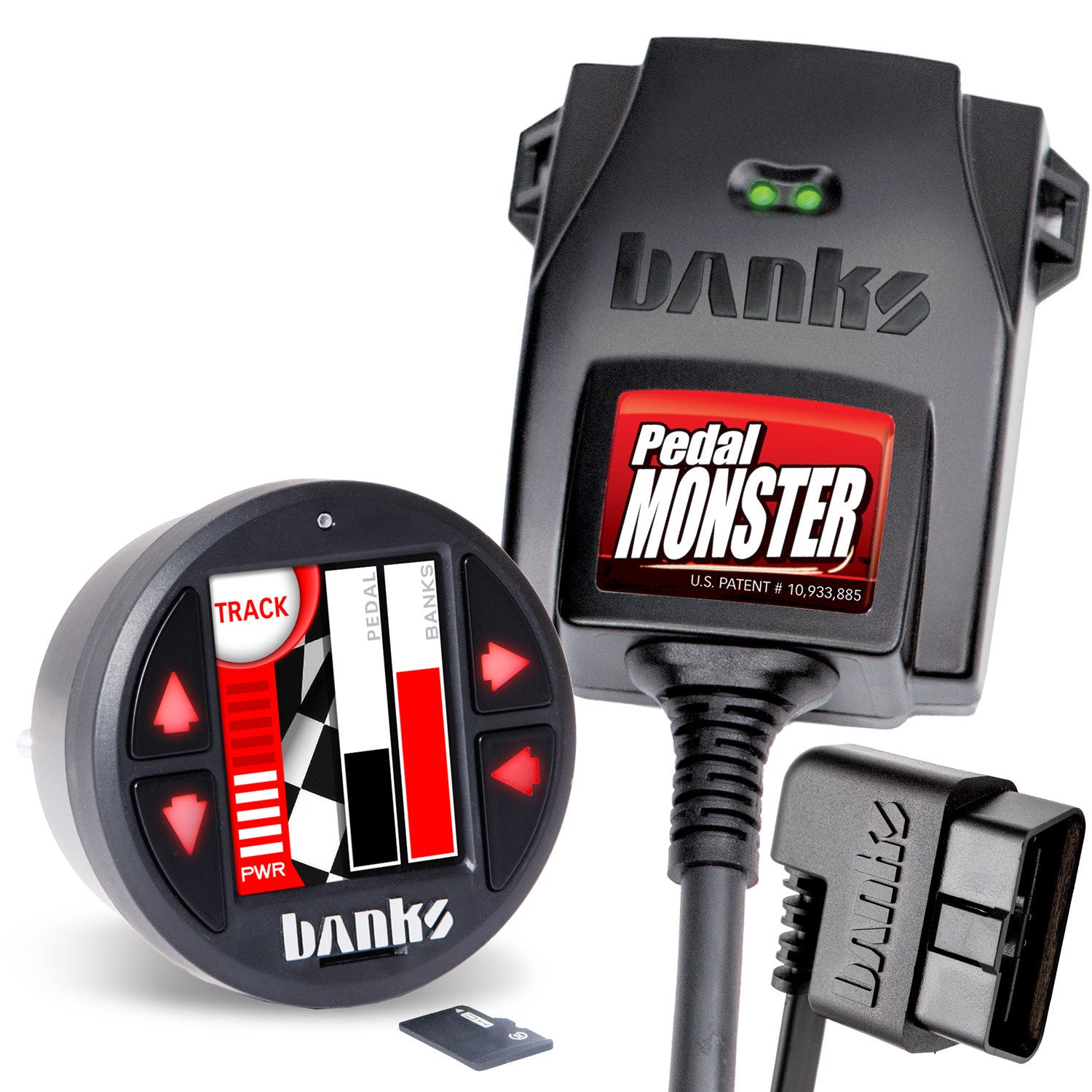 PedalMonster Kit Molex MX64 6 Way With iDash 1.8 DataMonster Banks Power 64313 - Apollo Off-Road